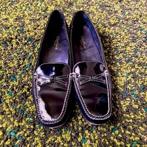 Black Cole Haan resort driving loafer
